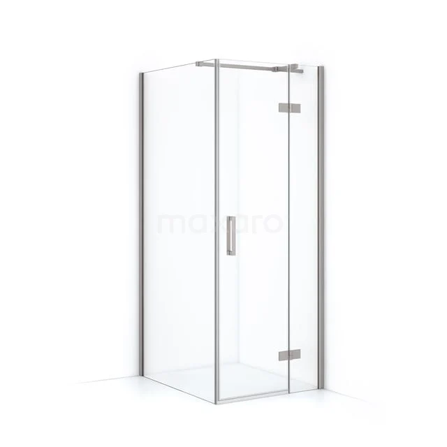 Duschkabine Diamant 90x80cm Klares Sicherheitsglas Gebürsteter Edelstahl CDB223509310BR Glasene Duschkabine mit Eckinstieg, rostfreien Profilen, modernem Design und perfekter Ergänzung für jedes Badezimmer.