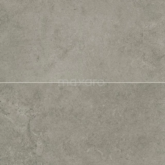 Graue keramische Bodenfliese mit Steinoptik, ideal für ein modernes Badezimmer, Serie "Natural Stone".