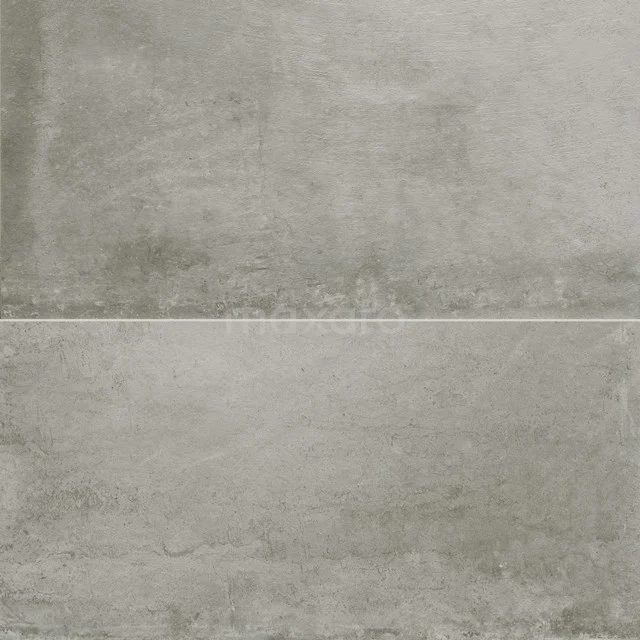 Graue rechteckige Keramikfliesen mit Betonlook für stilvolle Badezimmerwand oder -boden, modernes Design aus Premium-Serie.