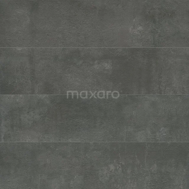 Dark grey stone bathroom tile with concrete look, rectangular design, ideal for modern bathroom ranges.