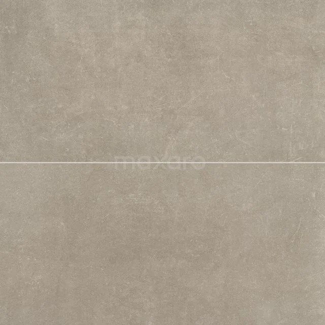 Beige keramische Bodenfliese mit Betonlook, perfekt als stilvolle und nachhaltige Wahl für das Badezimmer.