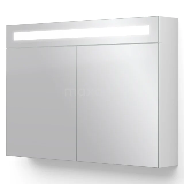 Spiegelkast met Verlichting Filo 90x62,5cm Hoogglans Wit K31-0900-40410