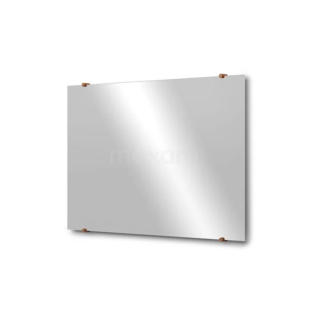 Bathroom mirror Solo 90x60cm Mirror holders Round Copper M01-090620KP