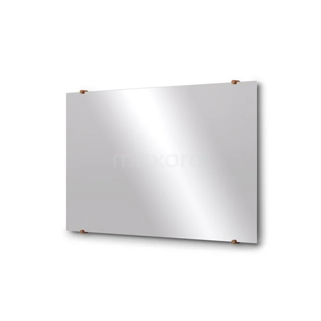Bathroom mirror Solo 100x60cm Mirror holders Round Copper M01-100620KP