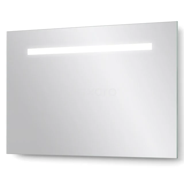 Primo Badezimmerspiegel mit LED-Beleuchtung | 40x70cm M31-0400-55505 Rechteckiger Badezimmer Spiegel mit integrierter LED-Beleuchtung, modernes Design, geeignet für Wandmontage.