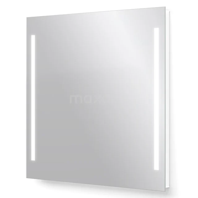 Novo Bathroom mirror with led lighting | 80x75cm Dimmer and Socket M34-0800-55671