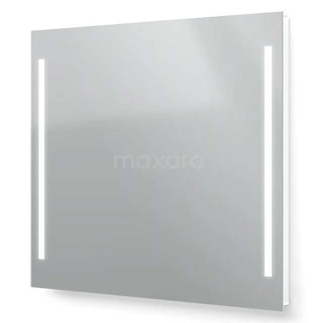 Novo Bathroom mirror with led lighting | 90x75cm Dimmer and Socket M34-0900-55671