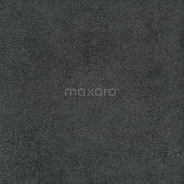 Bodenfliese/Wandfliese Capitol Anthrazit 60x60cm Uni Anthrazit 501-010103 Dunkle keramische Badezimmerfliese mit schwarzer Betonoptik und matter Oberfläche, ideal für ein modernes und stilvolles Badezimmer.