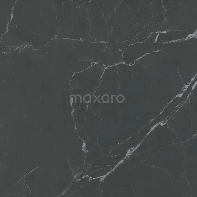 Lucido Black Matte black Floor/wall tile | 60x60 cm Black Natural stone look 503-050105