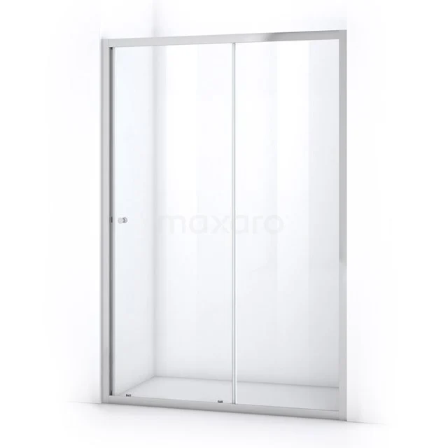 Ruby Allure Douchedeur | 140 cm Chroom Helder glas Schuifdeur S0820-1400CN