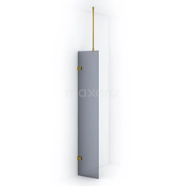 Diamond Inloopdouche | 30 cm Goud Rookglas Vaste wand IDA03721GG