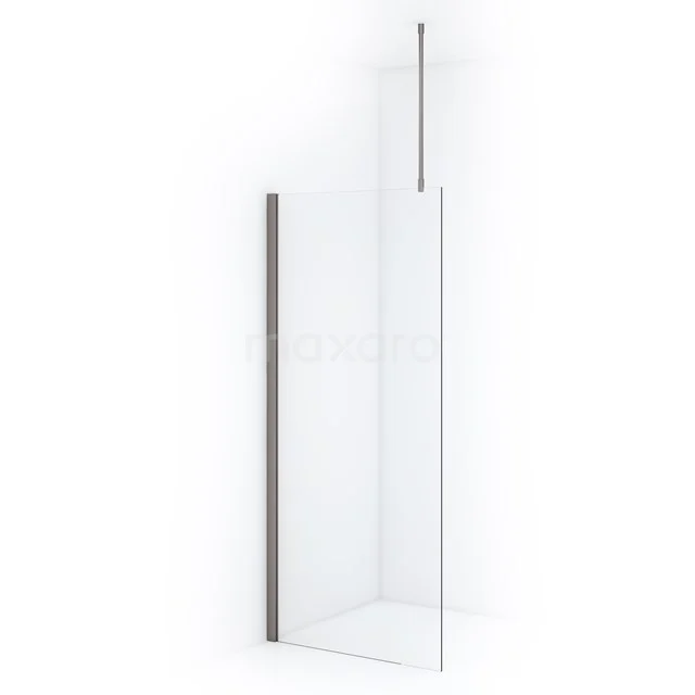 Diamond Inloopdouche | 90 cm Rvs Helder glas Vaste wand IDA09710BR