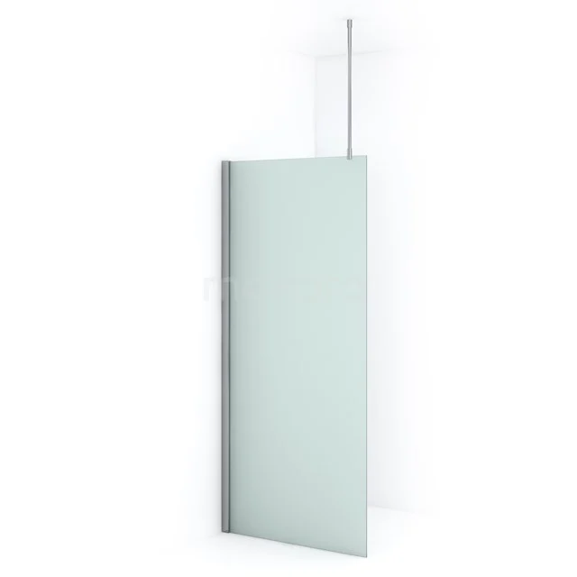 Diamond Inloopdouche | 90 cm Chroom Matglas Vaste wand IDA09717C