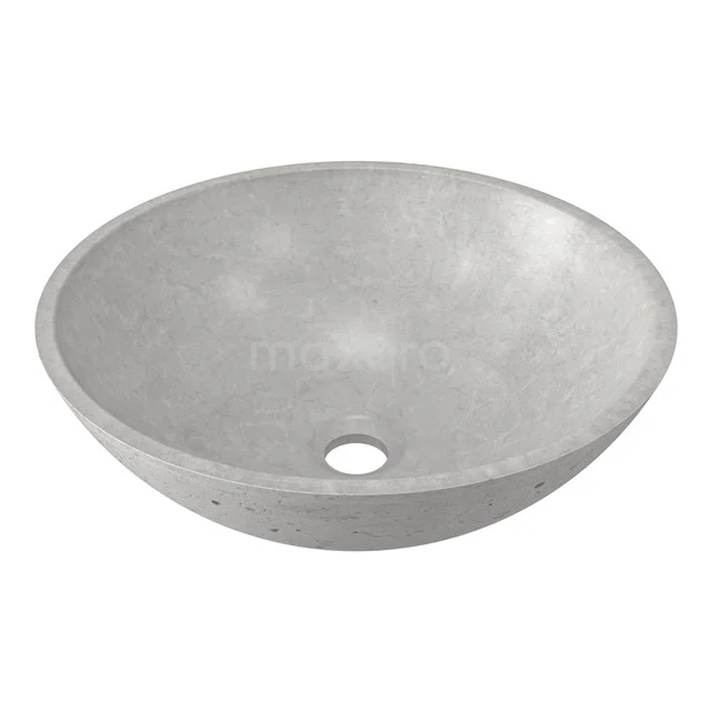 Countertop wash basin Buco Concrete Greige 40x14.5 cm Round B120-0100