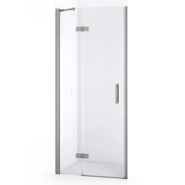 Diamond Shower door | 80 cm Stainless steel Clear glass Pivot door DDB21351210BR