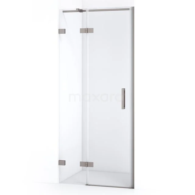 Diamond Shower door | 80 cm Stainless steel Clear glass Pivot door DDB21351320BR