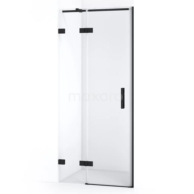 Diamond Duschtür | 80 cm Matt Schwarz Klarglas Drehtür DDB21351320MB Duschtür mit Schwarz Rahmen, Klarglas und Drehfunktion. Stilvolle Badezimmerzugang mit schicker und moderner Ausstrahlung.