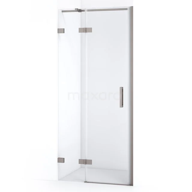 Diamond Shower door | 80 cm Stainless steel Clear glass Pivot door DDB21352320BR
