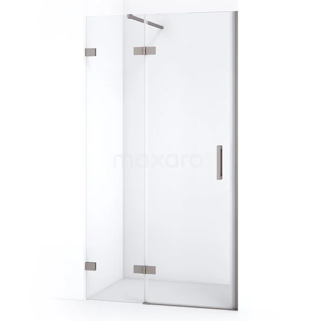 Diamond Shower door | 90 cm Stainless steel Clear glass Pivot door DDB21361120BR