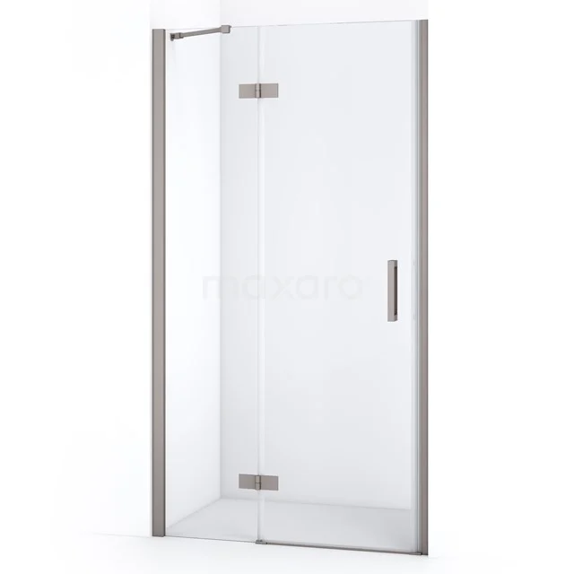 Diamond Shower door | 90 cm Stainless steel Clear glass Pivot door DDB21362210BR