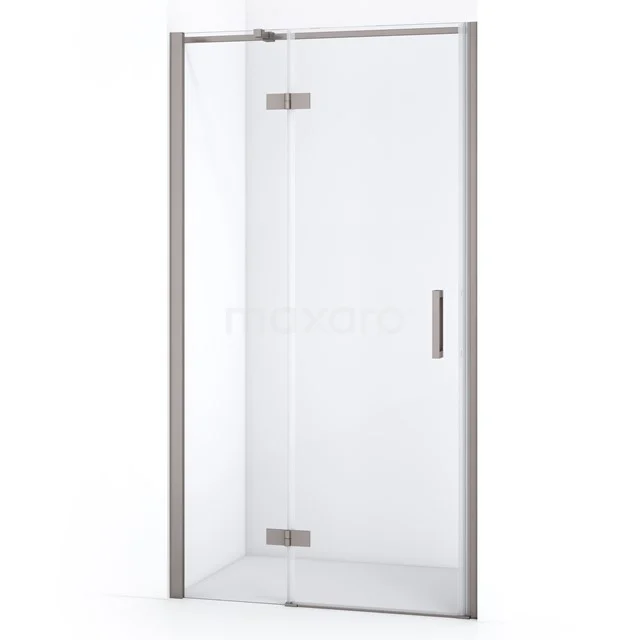 Diamond Shower door | 90 cm Stainless steel Clear glass Pivot door DDB21362310BR