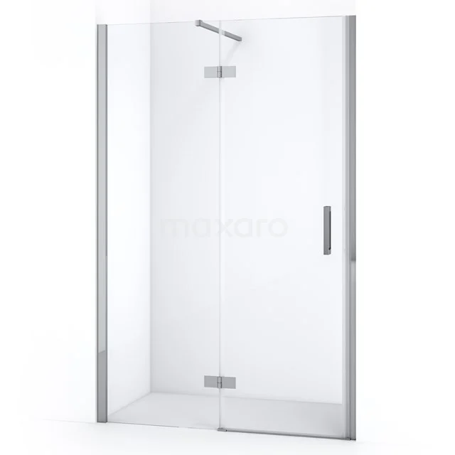 Diamond Shower door | 110 cm Chrome Clear glass Pivot door DDB21652110C