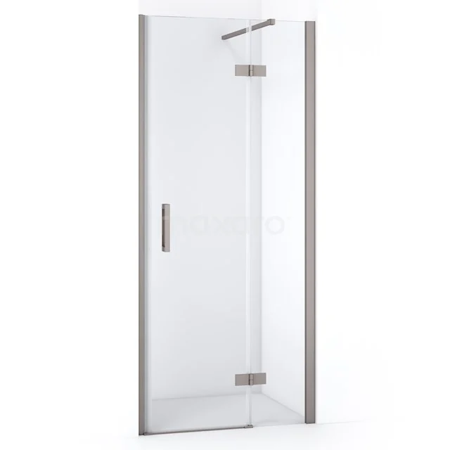 Diamond Shower door | 80 cm Stainless steel Clear glass Pivot door DDB22352110BR