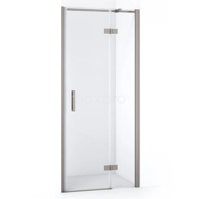 Diamond Shower door | 80 cm Stainless steel Clear glass Pivot door DDB22352310BR