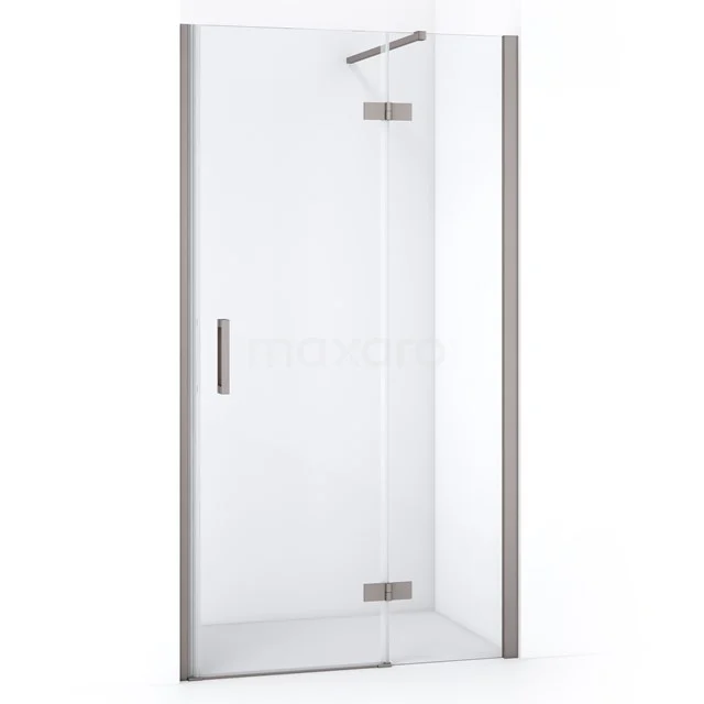 Diamond Shower door | 90 cm Stainless steel Clear glass Pivot door DDB22362110BR