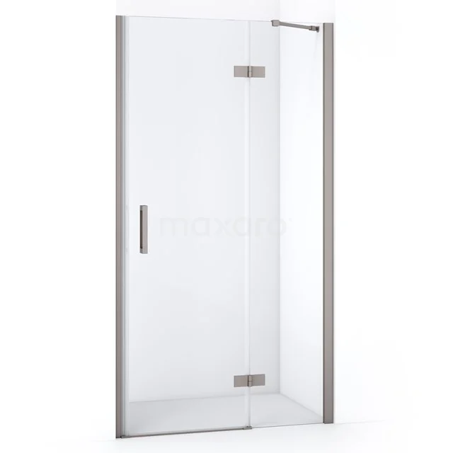 Diamond Shower door | 90 cm Stainless steel Clear glass Pivot door DDB22362210BR