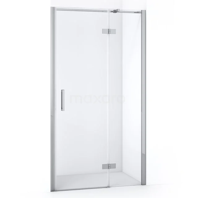 Diamond Shower door | 90 cm Chrome Clear glass Pivot door DDB22362310C
