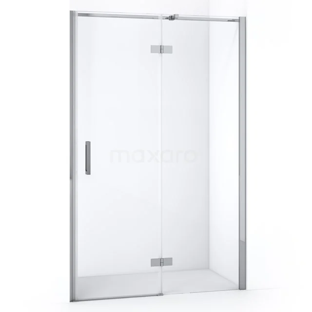 Diamond Shower door | 110 cm Chrome Clear glass Pivot door DDB22651310C