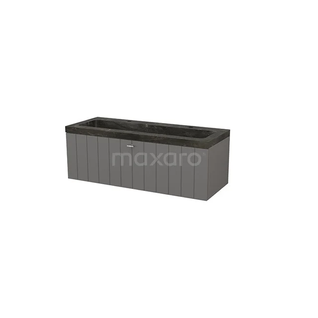 Grey rectangular bathtub, plastic material, modern design; perfect for a stylish and functional bathroom.