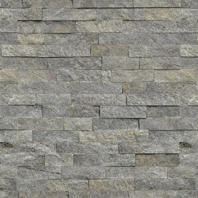 Brick Ceniza Steenstrips | 15x60cm Natuursteen Multicolor  303-500204