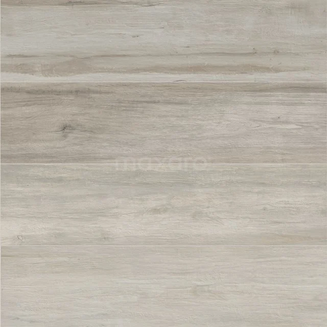Wooden bathroom tile with natural wood look, light beige/grey shades, ideal for a modern and stylish bathroom floor.