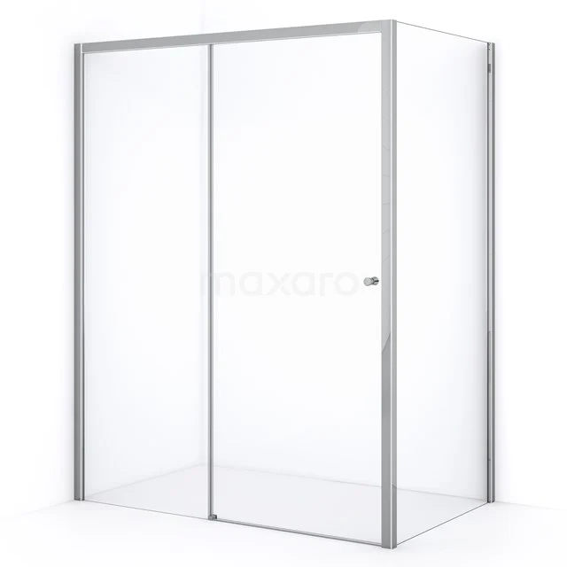 Crystal Comfort Douchecabine | 150x100 cm Chroom Helder glas Schuifdeur Rechthoek L1020-1510C