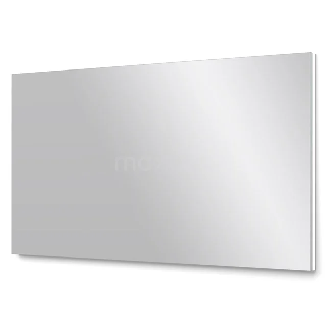 Lumo Badezimmerspiegel mit LED-Beleuchtung | 120x60cm M10-1200-40500 Rechteckiger Badezimmerspiegel ohne Rahmen, modernes Design, Klarglas.