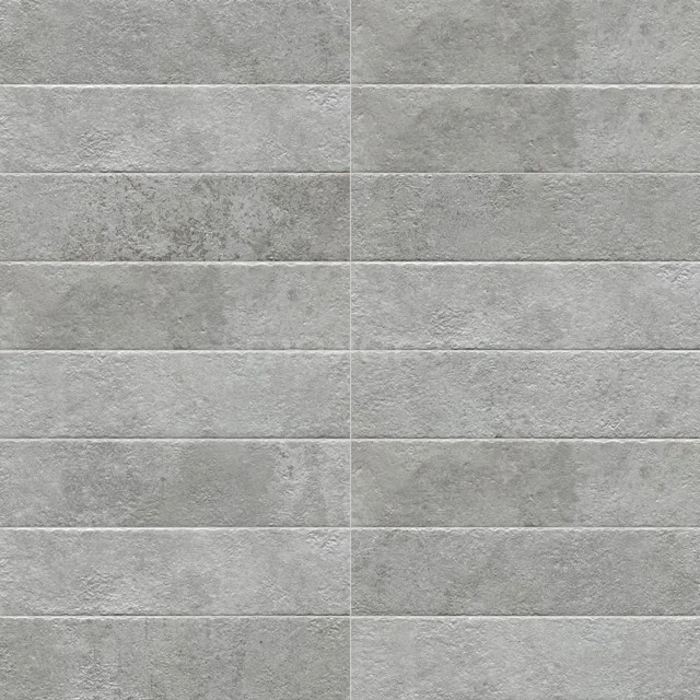 Vloertegel/Wandtegel Opus Grey 7,5x30cm Grijs Natuursteenlook 503-020402