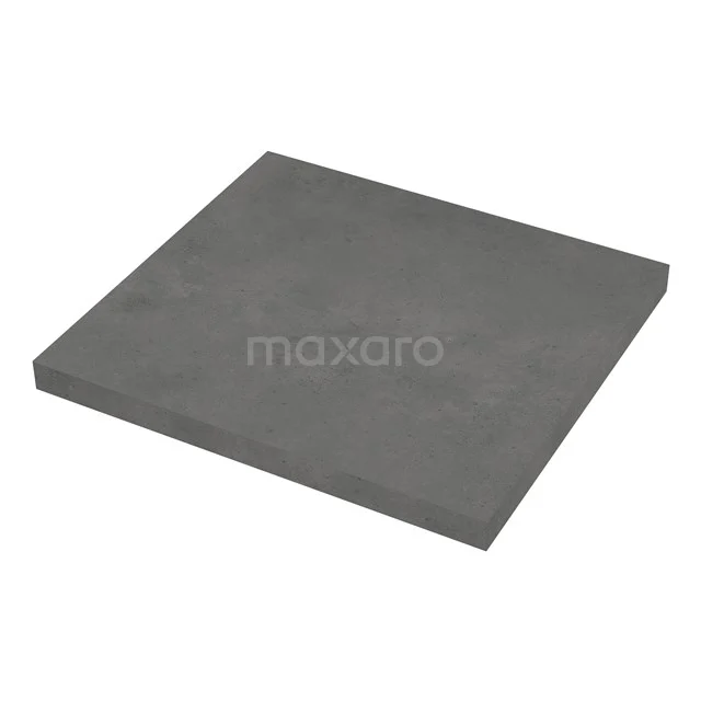 Modulo Slim Basin worktop | 50 cm Dark grey concrete T09-0500-35100