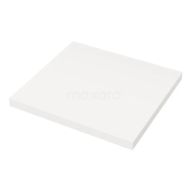 Modulo Slim Wastafelblad | 50 cm Mat wit T09-0500-30500