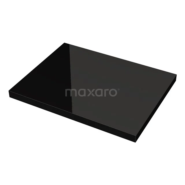 Modulo Basin worktop | 60 cm High-gloss black T06-0600-31100
