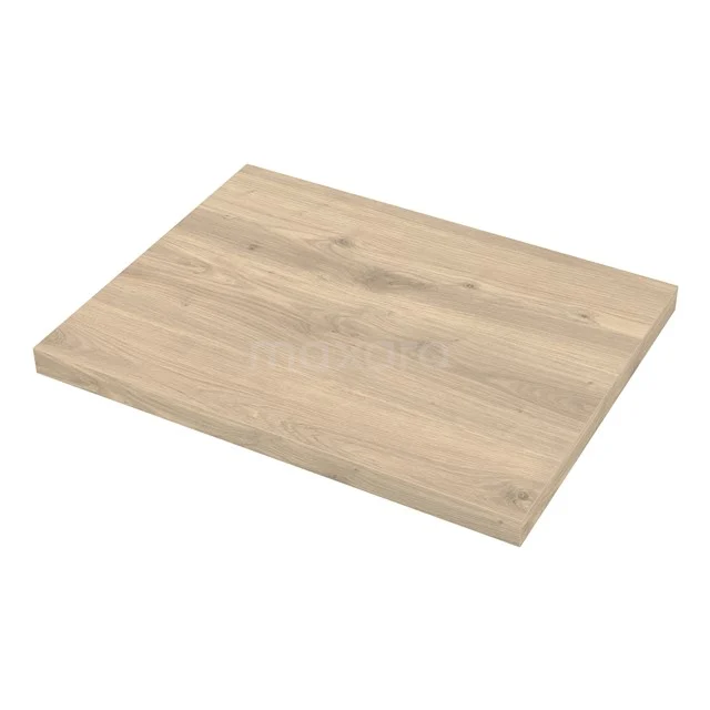 Modulo Basin worktop | 60 cm Light brown oak T06-0600-33400