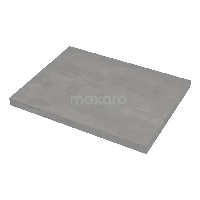Modulo Basin worktop | 60 cm Light grey concrete T06-0600-35000