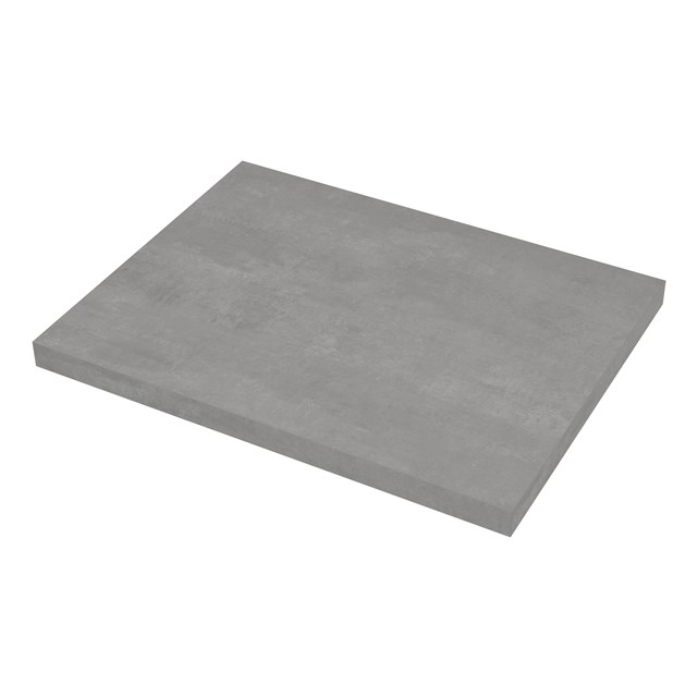 Modulo Slim Wastafelblad | 60 cm Lichtgrijs beton T09-0600-35000