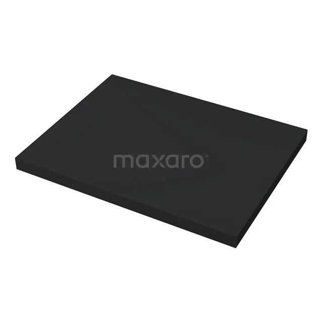Modulo Slim Wastafelblad | 60 cm Mat zwart T09-0600-30100