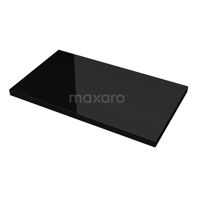 Modulo Basin worktop | 80 cm High-gloss black T06-0800-31100