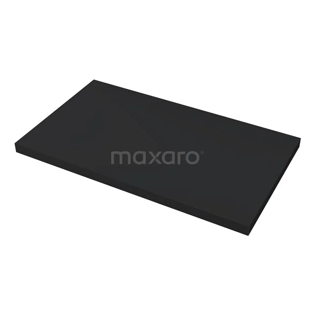 Modulo Slim Wastafelblad | 80 cm Mat zwart T09-0800-30100