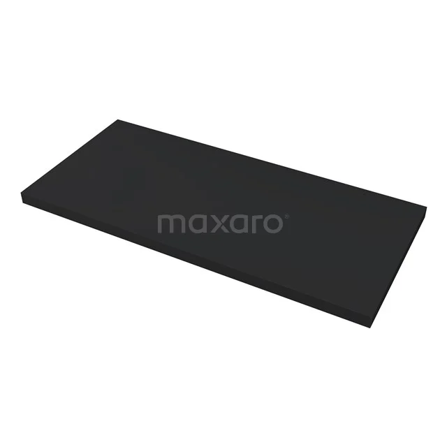 Modulo Wastafelblad | 100 cm Mat zwart T06-1000-30100