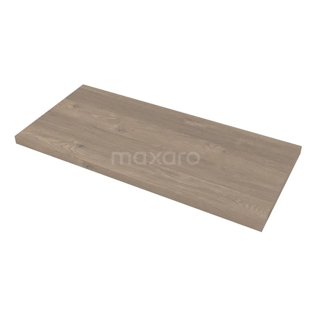 Modulo Slim Basin worktop | 100 cm Mid brown oak T09-1000-33600
