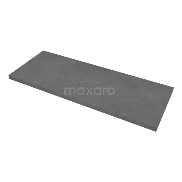 Modulo Wastafelblad | 120 cm Donkergrijs beton T06-1200-35100